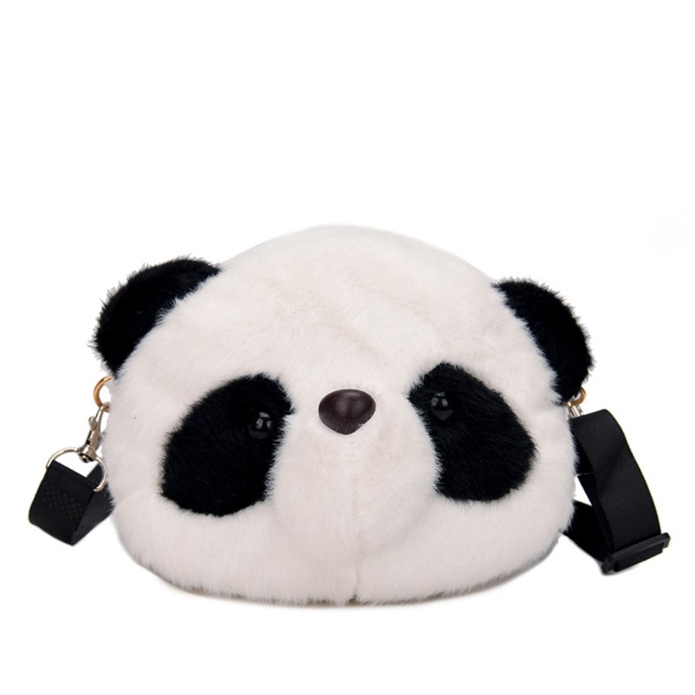 Women'S Accessories Purse - กระเป๋าคาดลำตัวแพนด้านุ่มนิ่มน่ารัก น้ำหนักเบา กระเป๋าใส่เหรียญลายการ์ตูน สายปรับได้ กระเป๋าใส่โทรศัพท์ อุปกรณ์เสริมสำหรับผู้หญิง