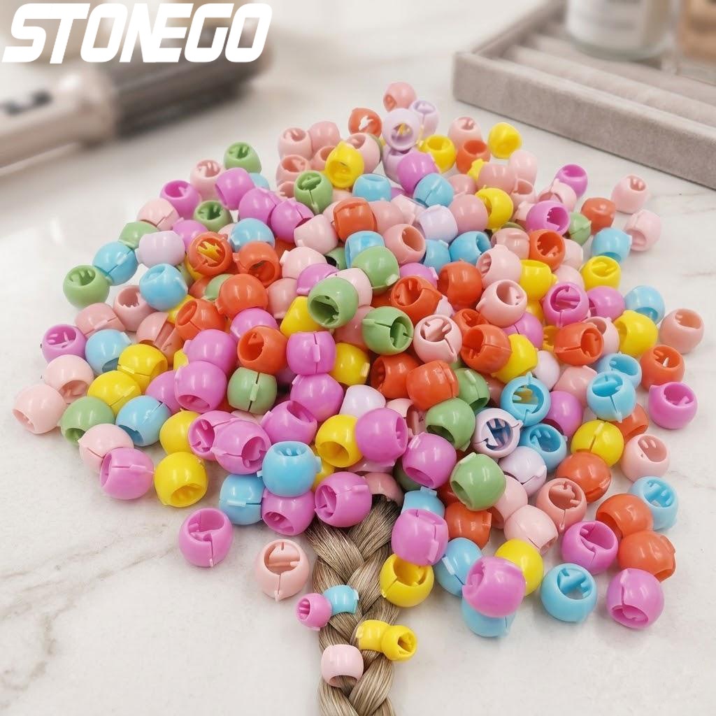 Women Accessories Combo Gift - 20/50/100 ชิ้นกิ๊บติดผมสำหรับผู้หญิงสีพาสเทลอุปกรณ์เสริมผมลูกปัดกิ๊บติดผมพลาสติกกิ๊บติดผมกล่องของขวัญเครื่องมือจัดแต่งทรงผม