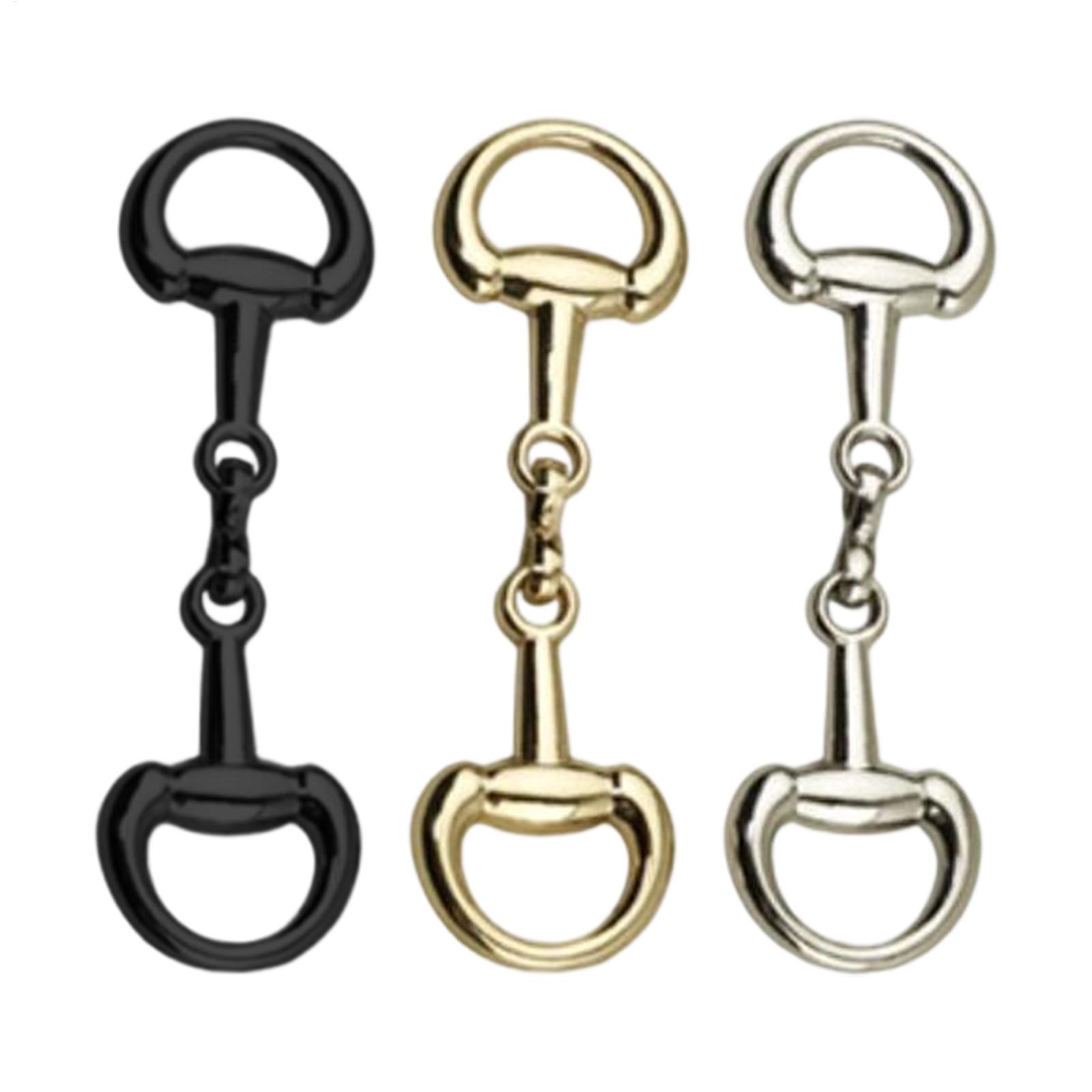 Women'S Accessories Purse - ตัวเชื่อมต่อแบบ D-Ring Snaffle Bit ทำจากโลหะผสม สำหรับตกแต่งรองเท้า