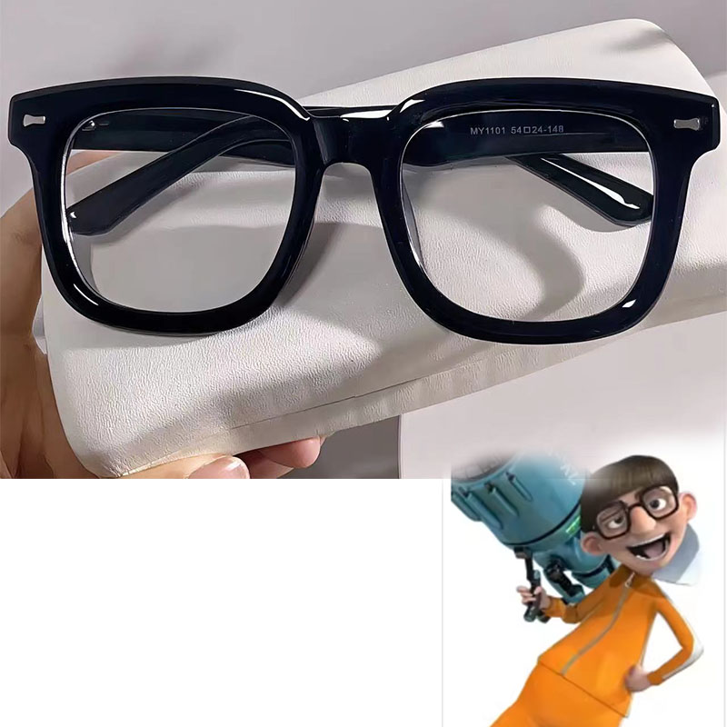 Women Accessories Vector - แว่นตาคอสเพลย์ลายเวกเตอร์จากภาพยนตร์ สำหรับฮาโลวีน ผู้ชาย ผู้หญิง สีดำ แฟชั่น