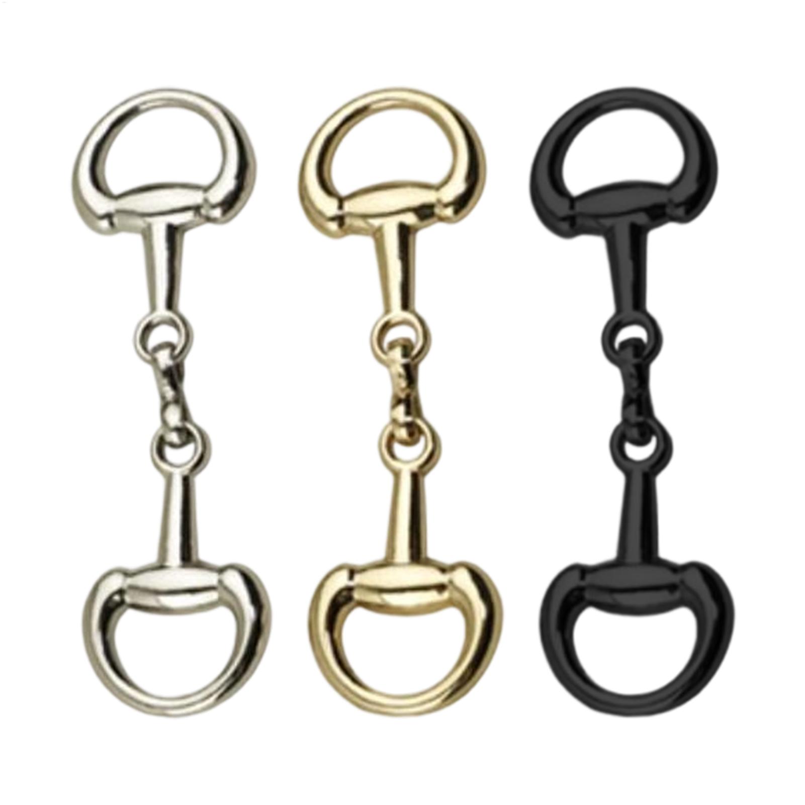 Women'S Accessories Purse - ตัวเชื่อมต่อแบบ D-Ring Snaffle Bit ทำจากโลหะผสม สำหรับตกแต่งรองเท้า