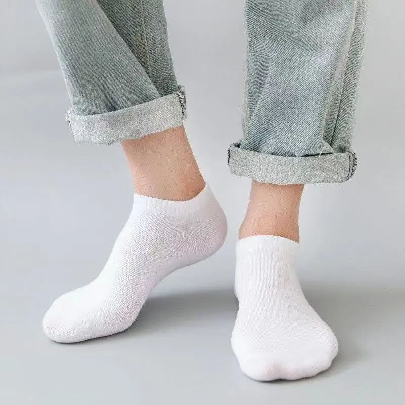 ถุงเท้าข้อสั้นแบบเรียบง่าย สีพ - Women'S Ankle Accessories บทวิจารณ์และราคา