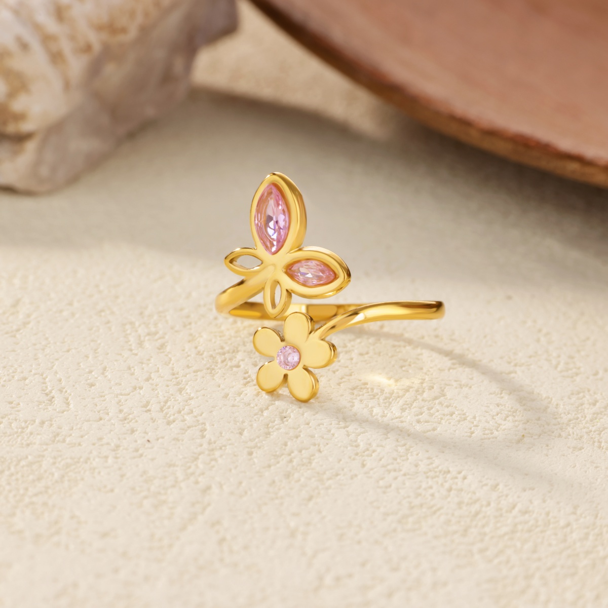 แหวนดอกไม้ปรับขนาดได้สำหรับผู้ - Women'S Accessories Trends 2026 บทวิจารณ์และราคา
