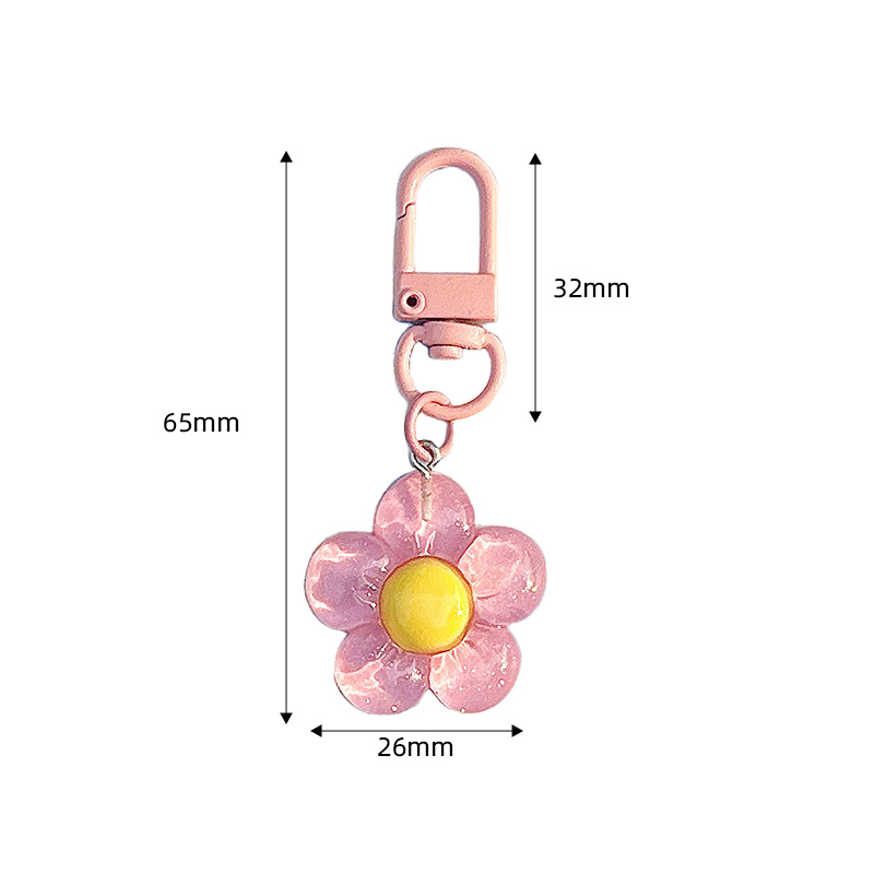 พวงกุญแจดอกไม้น่ารักสำหรับผู้ห - Women'S Accessories Purse บทวิจารณ์และราคา
