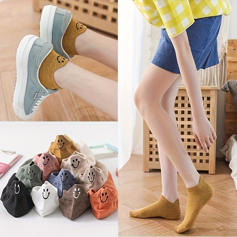 16 ชิ้น 8 คู่ ถุงเท้าข้อสั้นผู - Women'S Ankle Accessories บทวิจารณ์และราคา