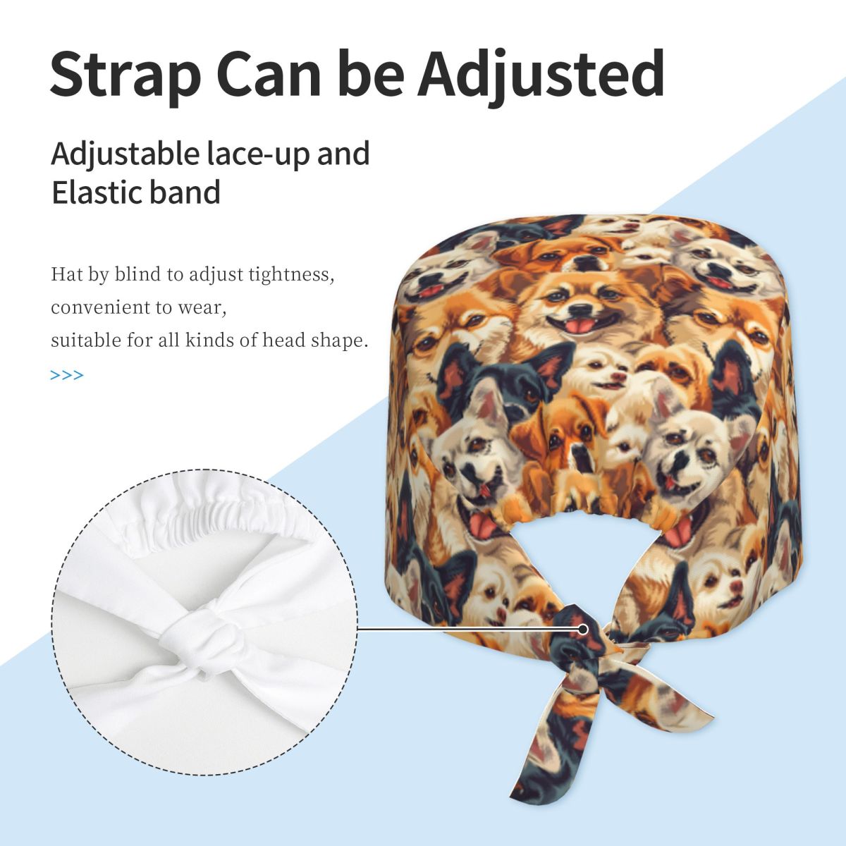 หมวกพยาบาลแบบแบน ลายชิวาวาและส - Women Accessories Vector บทวิจารณ์และราคา