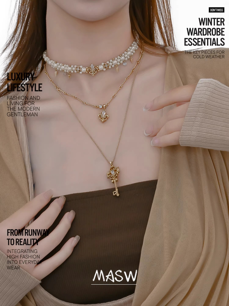 MASW ดีไซน์ดั้งเดิม สร้อยคออุป - Women'S Accessories Trends 2026 บทวิจารณ์และราคา