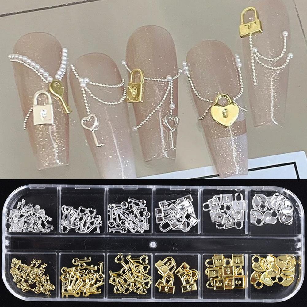 1 กล่องเล็บ Charm 12 กริดสารพั - Women Accessories Combo Gift บทวิจารณ์และราคา