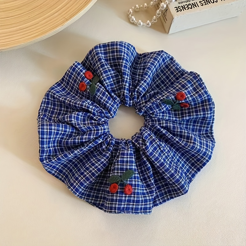 ยางรัดผมตาข่ายสีน้ำเงินขนาดใหญ - Women'S Work Accessories บทวิจารณ์และราคา