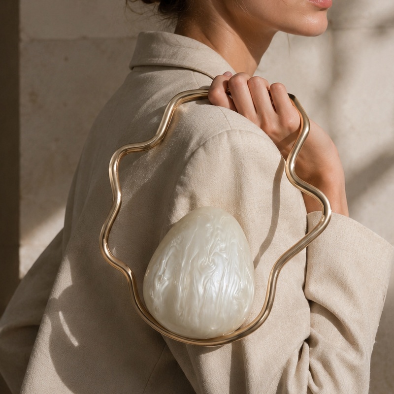 กระเป๋าคลัทช์อะคริลิคทรงไข่ขนา - Women'S Accessories Purse บทวิจารณ์และราคา