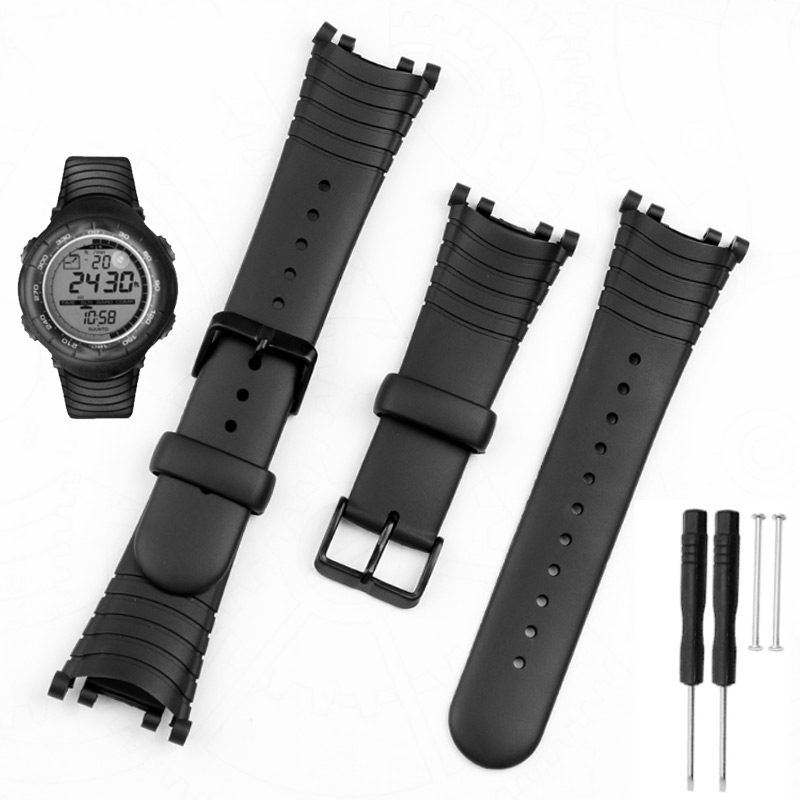 Suunto สายนาฬิกาซิลิโคนสำหรับ  - Women Accessories Vector บทวิจารณ์และราคา