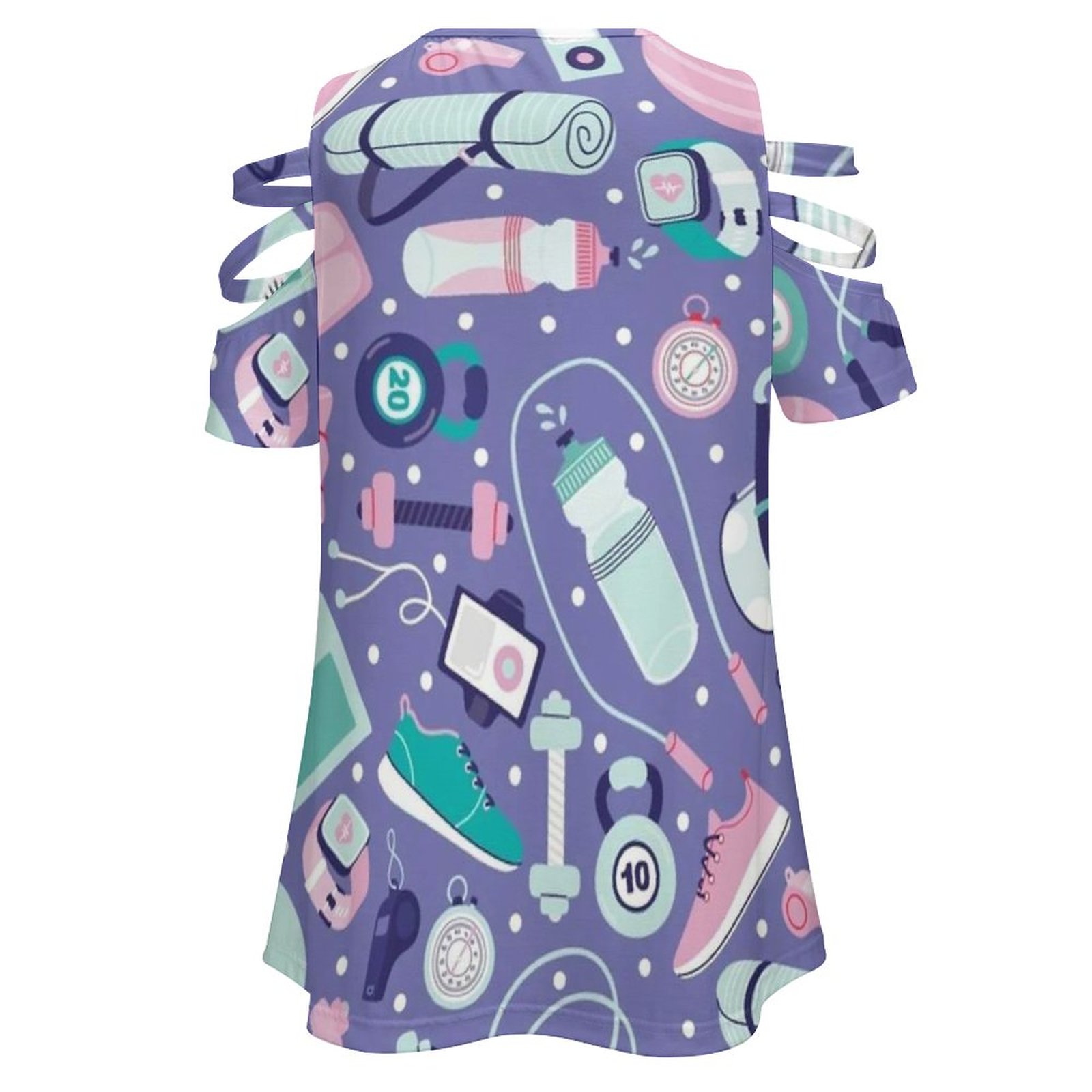 Get Fit เสื้อยืดผู้หญิงใหม่แฟช - Women Accessories Vector บทวิจารณ์และราคา