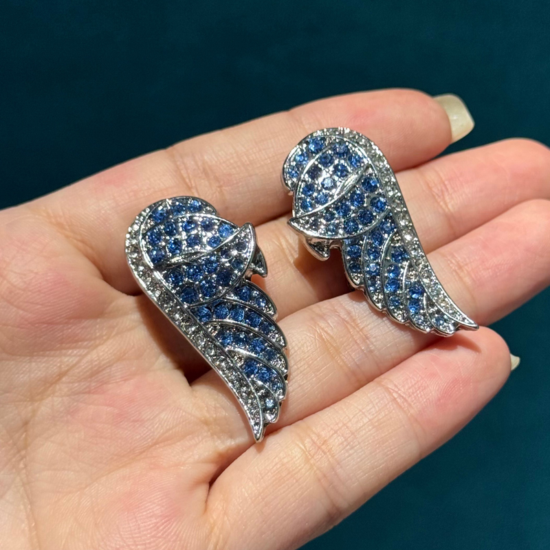 วินเทจ แองเจิลวิง บลูต่างหู อุ - Women'S Accessories Trends 2026 บทวิจารณ์และราคา