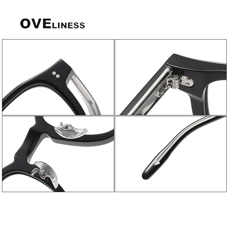 2023 Acetateกรอบแว่นตาผู้ชายผู - Women Accessories Vector บทวิจารณ์และราคา