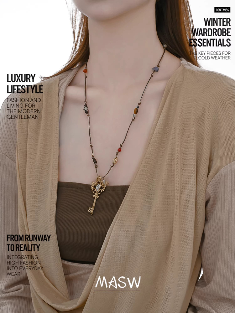 MASW ดีไซน์ดั้งเดิม สร้อยคอรูป - Women'S Accessories Trends 2026 บทวิจารณ์และราคา